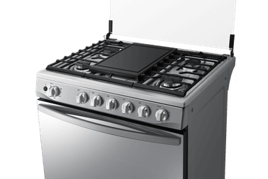 COCINA SAMSUNG 5 HORNILLAS GAS MIRROR LOOK SILVER NX52T7322PS/PE - 7
