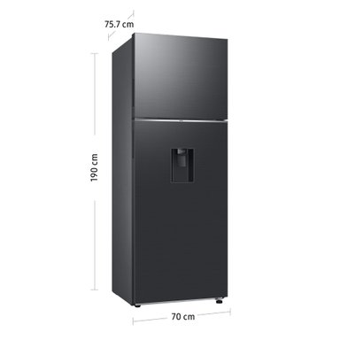 REFRIGERADORA SAMSUNG TOP MOUNT FREEZER 517L BLACK C/DISP RT53DG6750B1PE - 5