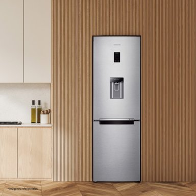 REFRIGERADORA SAMSUNG BOTTOM FREEZER 321L SILVER RB33J3830SA/PE - 8