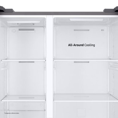 REFRIGERADORA SAMSUNG SIDE BY SIDE 564L SILVER RS57DG4000M9PE - 7