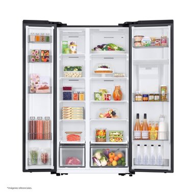 REFRIGERADORA SAMSUNG SIDE BY SIDE 560L BLACK RS57DG4100B4PE - 6