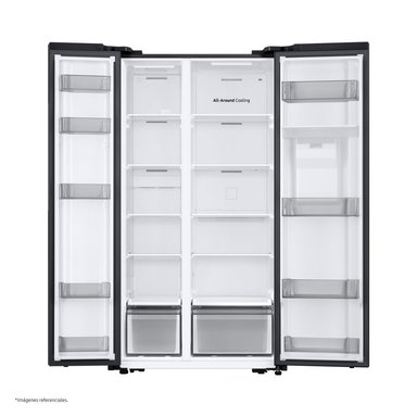 REFRIGERADORA SAMSUNG SIDE BY SIDE 560L BLACK RS57DG4100B4PE - 7