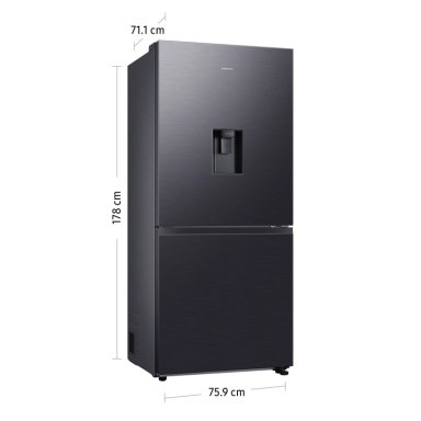 REFRIGERADORA SAMSUNG BOTTOM FREEZER 409L BLACK C/DISP. RB45DG6300B1PE - 3