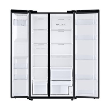 REFRIGERADORA SAMSUNG BLACK SIDE BY SIDE SPACE MAX 602 L RS60T5200B1/PE - 6