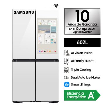 REFRIGERADORA SAMSUNG FDR FAMILY HUB AI 699L WHITE RF29DB995012PE - 3
