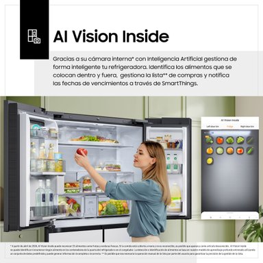 REFRIGERADORA SAMSUNG FDR FAMILY HUB AI 699L WHITE RF29DB995012PE - 7