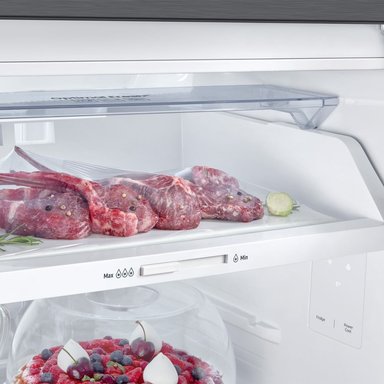 REFRIGERADORA SAMSUNG TOP MOUNT FREEZER 341L SILVER C/DISP. RT35DG5720S9PE - 8