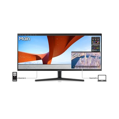 MONITOR SAMSUNG 34' VIEWFINITY S5 ULTRAWIDE BLACKLS34C500GALXPE - 4