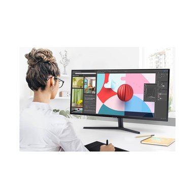 MONITOR SAMSUNG 34' VIEWFINITY S5 ULTRAWIDE BLACKLS34C500GALXPE - 5