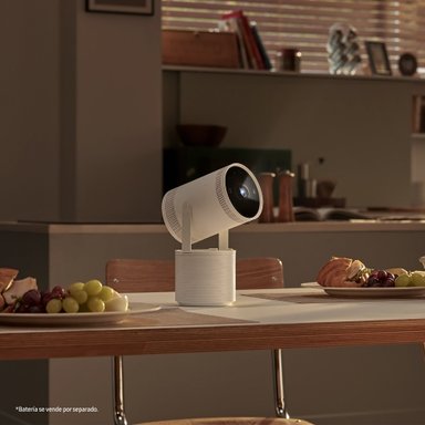 PROYECTOR PORTÁTIL SAMSUNG THE FREESTYLE 2DA GEN CLOUD WHITE SP-LFF3CLAXXPE - 2
