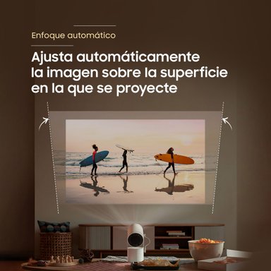 PROYECTOR PORTÁTIL SAMSUNG THE FREESTYLE 2DA GEN CLOUD WHITE SP-LFF3CLAXXPE - 7