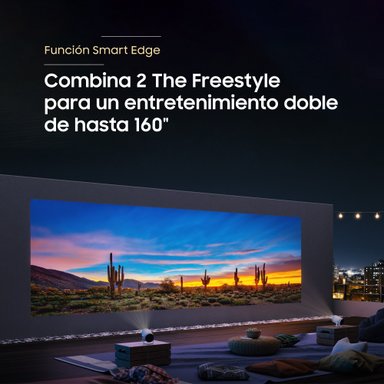 PROYECTOR PORTÁTIL SAMSUNG THE FREESTYLE 2DA GEN CLOUD WHITE SP-LFF3CLAXXPE - 10
