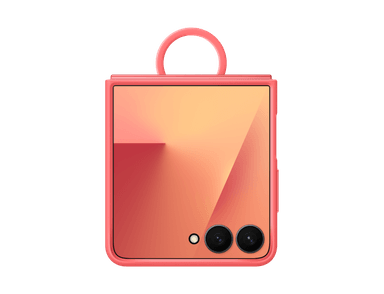 CASE SAMSUNG FLIP7 RING SILICONE CORALRED EF-PF766TREGWW