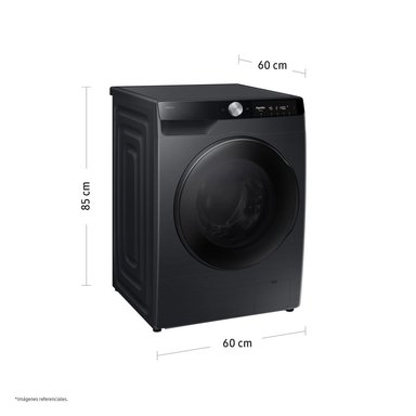 LAVASECA SAMSUNG BESPOKE AI 12KG/8KG CON AUTODISPENSER BLACK WD12FG6B94BBPE - 2