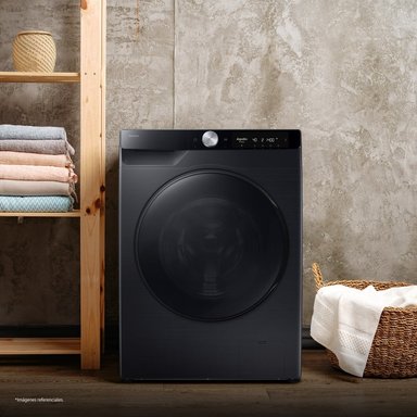 LAVASECA SAMSUNG BESPOKE AI 12KG/8KG CON AUTODISPENSER BLACK WD12FG6B94BBPE - 10