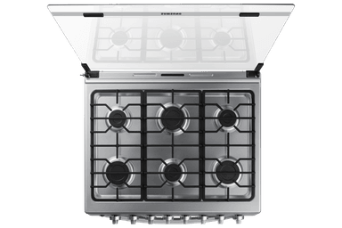 COCINA SAMSUNG 6 HORNILLAS GAS BLACK SMOG NX52T5311PS/PE - 5