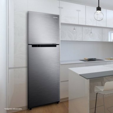 REFRIGERADORA SAMSUNG TOP FREEZER 255L SILVER RT25FARADS8/PE - 8