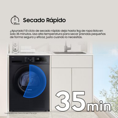 Secadora Samsung Bespoke AI 9Kg 9 kg Negro DV90CGC2A0ABPE - 8
