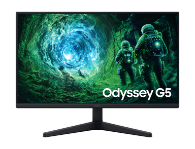 MONITOR SAMSUNG 27' GAMING ODYSSEY G5 QHD BLACK LS27FG530ELXPE - 1