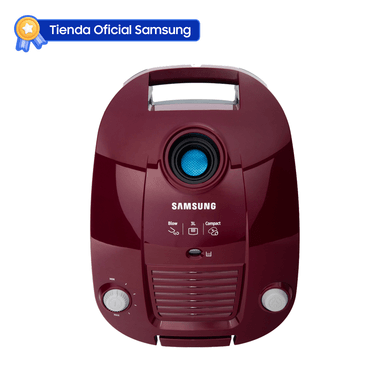 ASPIRADORA SAMSUNG 370W PODER DE SUCCIÓN RUBÍ VCC4190V3E/XZS - 1