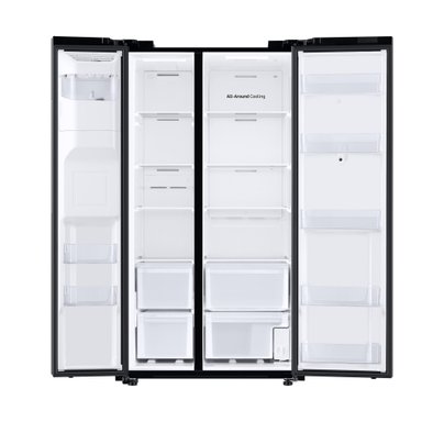 REFRIGERADORA SAMSUNG SIDE BY SIDE 685L JET BLACK RS27T5561B1/PE - 6
