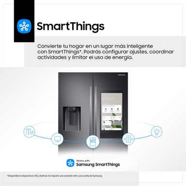 REFRIGERADORA SAMSUNG SIDE BY SIDE 685L JET BLACK RS27T5561B1/PE - 10