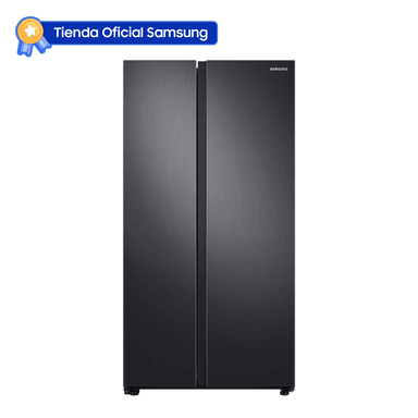 REFRIGERADORA SAMSUNG SIDE BY SIDE BLACK RS64T5B00B1/PE - 1