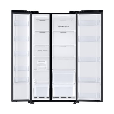 REFRIGERADORA SAMSUNG SIDE BY SIDE BLACK RS64T5B00B1/PE - 5