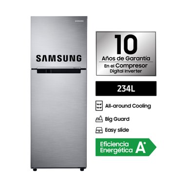 REFRIGERADORA SAMSUNG TOP FREEZER 234L SILVER RT22FARADS8/PE - 3