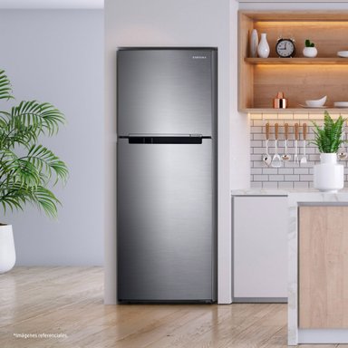 REFRIGERADORA SAMSUNG TOP FREEZER 234L SILVER RT22FARADS8/PE - 9