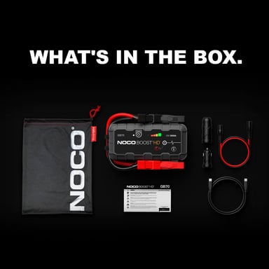 ARRANCADOR DE BATERÍA NOCO GB70 PORTATIL AUTO BOOSTER JUMPER - 4