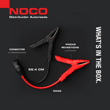 PINZAS NOCO GB003 DE BATERÍA 12V COCODRILOS BOOST GB20 40 50 - 2