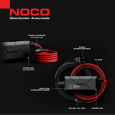 ADAPTADOR NOCO XGC4 CORRIENTE CARGADOR 240V GB70 150 56W - 4