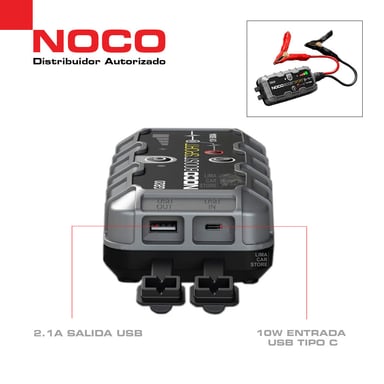 ARRANCADOR DE BATERÍA NOCO GB20 PORTÁTIL AUTO BOOSTER JUMPER - 2