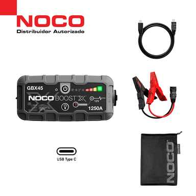 ARRANCADOR DE BATERÍA NOCO GBX45 PORTÁTIL BOOSTER JUMP STARTER