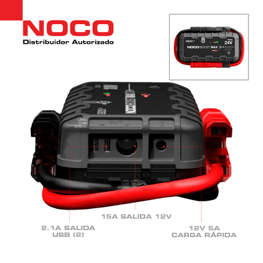 ARRANCADOR DE BATERÍA NOCO GB251 PORTÁTIL AUTO BOOSTER JUMPER - 2