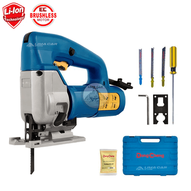 SIERRA CALADORA DONG CHENG DMQ85 20 V 580W MALETA DONGCHENG CORTADORA PROFESIONAL