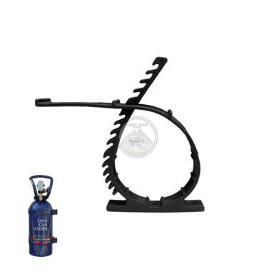 ABRAZADERA QUICK FIST 64-241MM SUJETADOR SOPORTE EXTINTOR