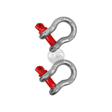 SET 2 GRILLETES MOAB 5/8 PARA 6.5T ESLINGA OFFROAD