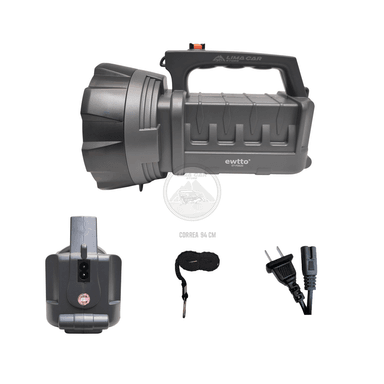 LINTERNA CAFINI F5620 DE CAMPING RECARGABLE LED 300M 3W EWTTO - 3