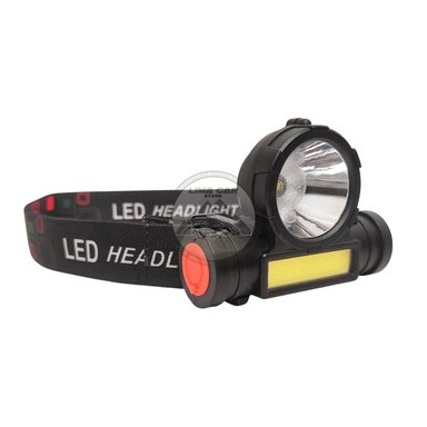 LINTERNA CAFINI DE CABEZA MINERA FRONTAL IMANTADA LED RECARGABLE USB