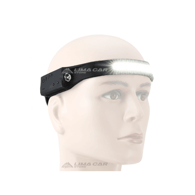 LINTERNA CAFINI L75000C DE CABEZA MINERA FRONTAL LED CON SENSOR RECARGABLE CAMPING