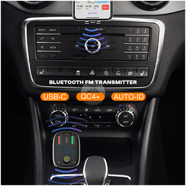 CARGADOR LDNIO TRANSMISOR FM BLUETOOTH 5.0 RADIO DE AUTO Q.C PD C704Q - 4