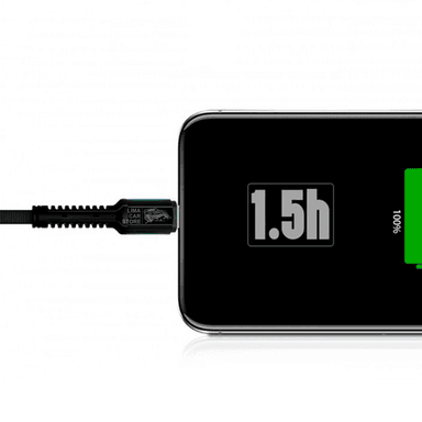 CABLE CARGADOR LDNIO MICRO USB 2M 30W QC3.0 PARLANTE KINDLE GOPRO - 5