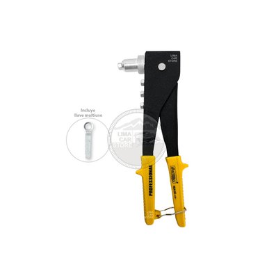 REMACHADORA UYUSTOOLS PROFESIONAL 11'' 4 BOQUILLAS POSICION 90º Y 180º