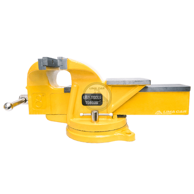 PRENSA UYUSTOOLS TORNILLO DE BANCO 8 BASE GIRATORIA YUNQUE