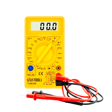 MULTÍMETRO UYUSTOOLS MULTITESTER DIGITAL LCD MAXIMA PRECISION - 3