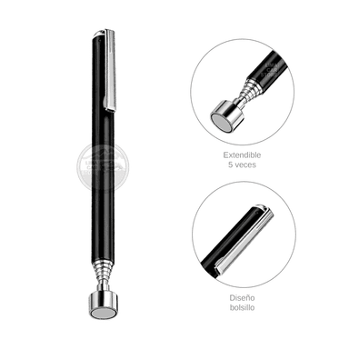 IMÁN EXTENSIBLE 64 CM LAPICERO PARA PERNOS LLAVES TOOLTECH