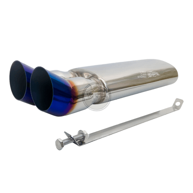 RESONADOR MOAB SIX PREMIUM S DOBLE MUFFLER + ABRAZADERA