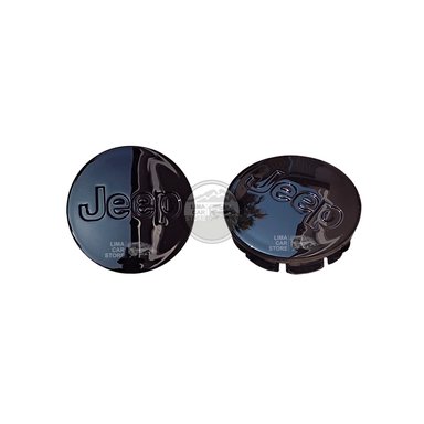 TAPA DE CENTRO JEEP DE ARO NEGRO GLOSS 5.6MM GRAND CHEROKEE COMPASS PATRIOT